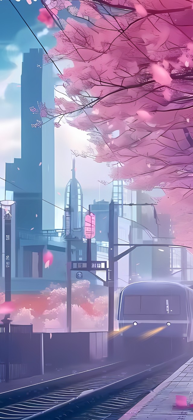 樱花站台