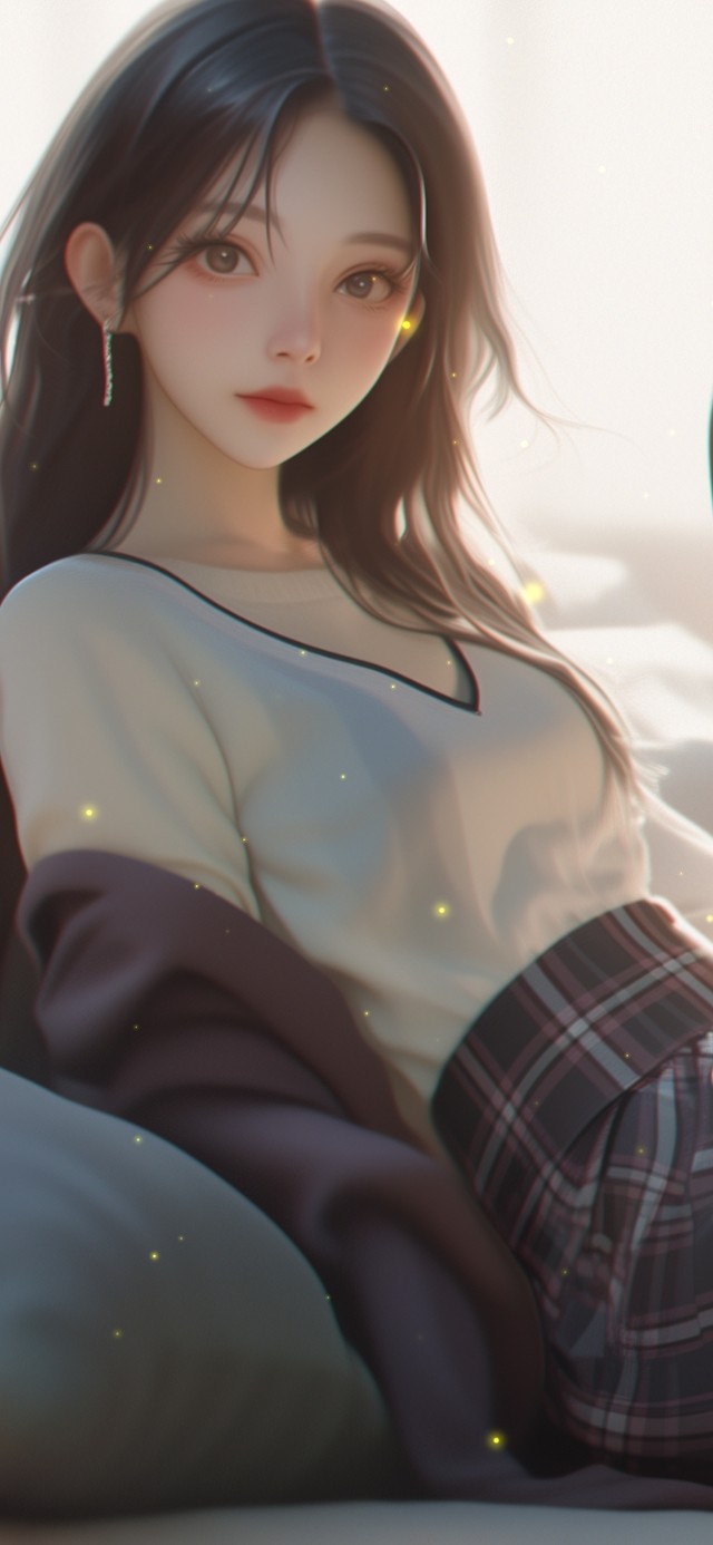她的美，像未拆的诗