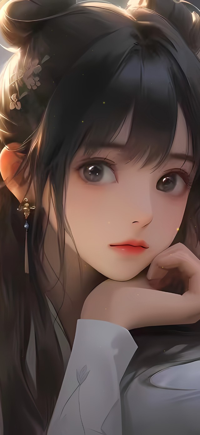 4k古风小女孩