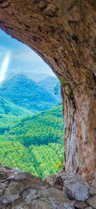 洞崖外风景