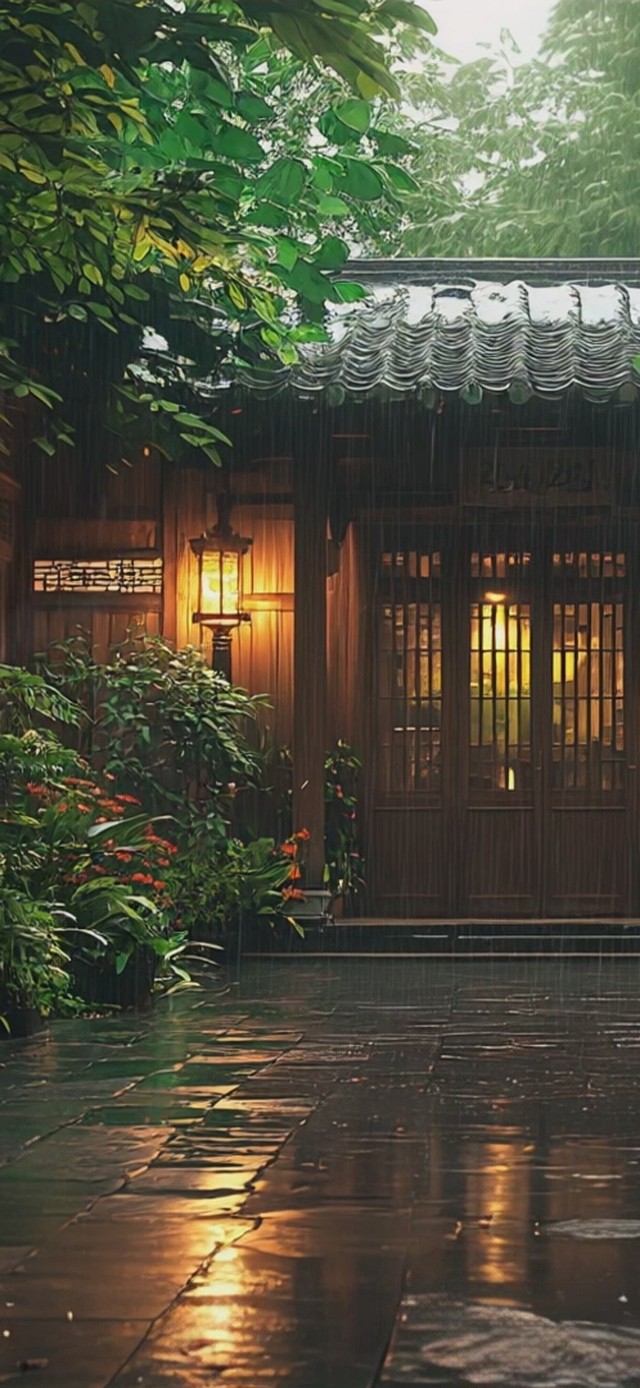 青庭骤雨听风吟