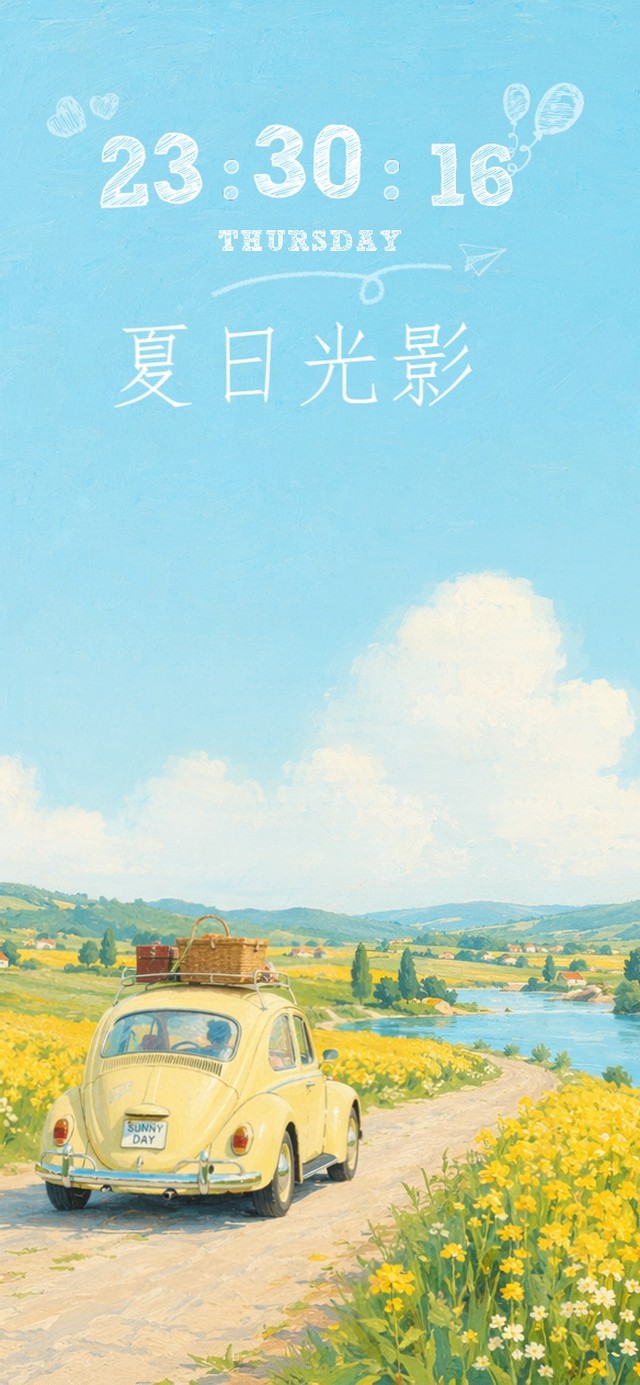 夏日田园