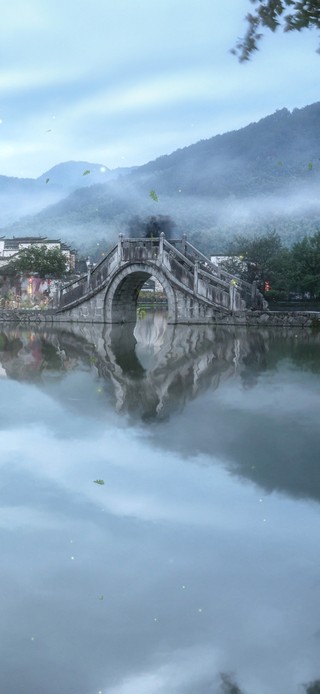 唯美云雾江南水乡