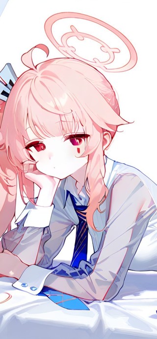 趴着的黑丝少女-柚鸟夏