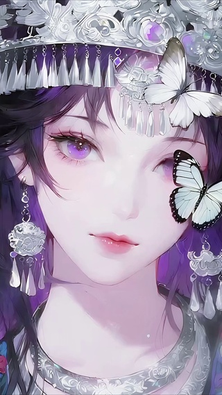 苗疆少女-花蛊引蝶