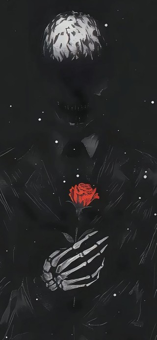 雪中玫瑰