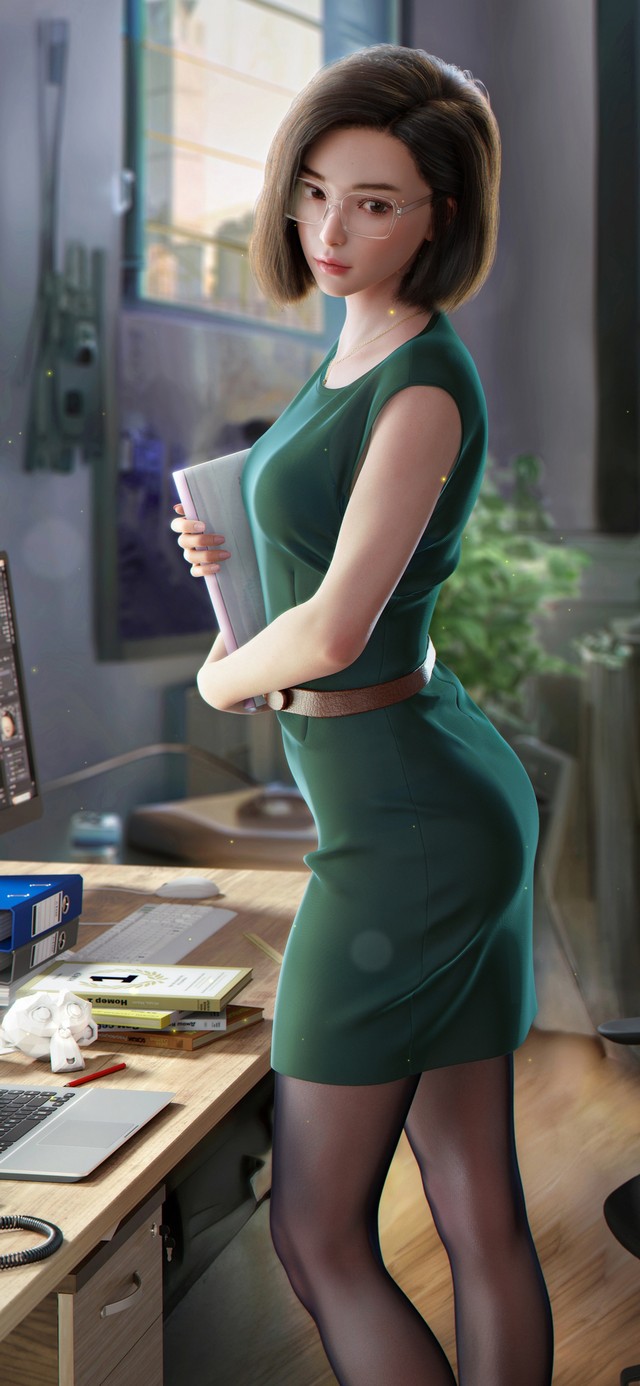 美女老师