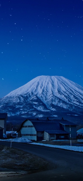 雪山脚下（4K带时间）