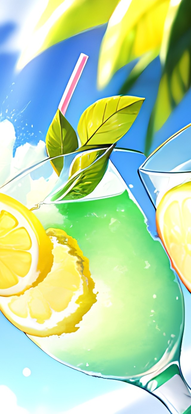 夏日柠檬水