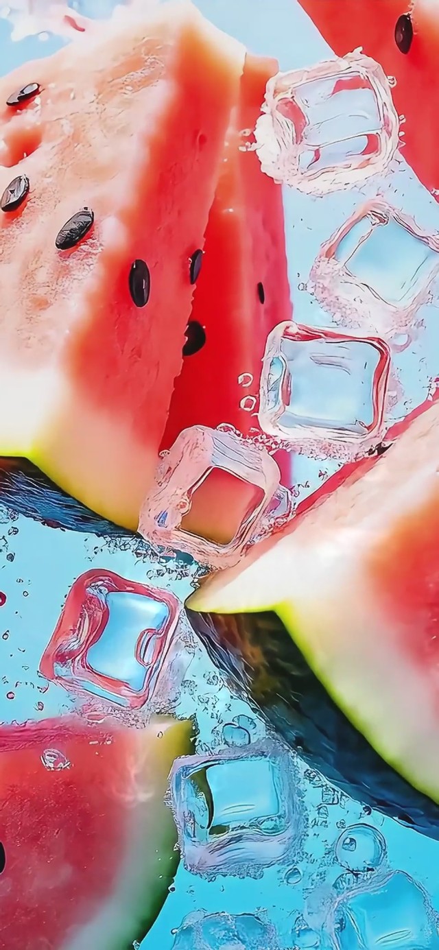 清凉一夏 冰镇西瓜