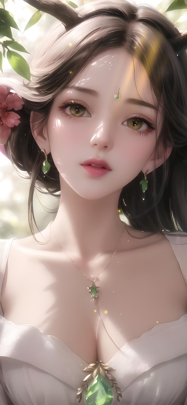 可爱的精灵少女