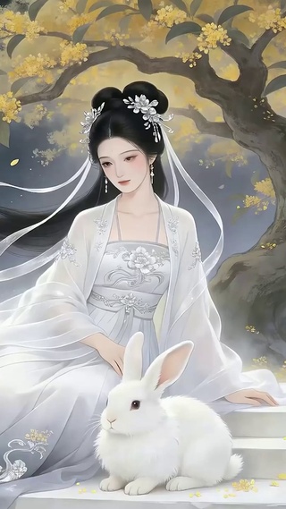 中秋月圆之夜