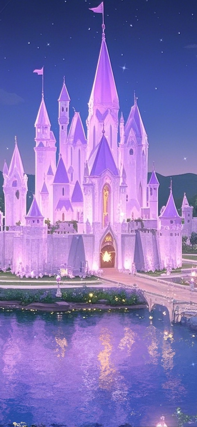 月下紫水晶城堡