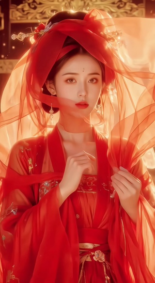 红衣少女