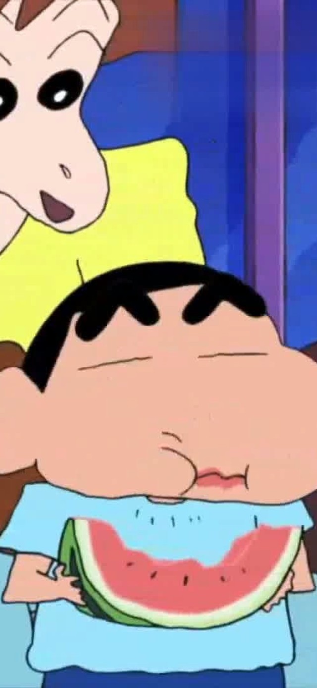 蜡笔小新吃西瓜2