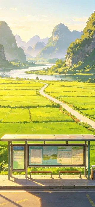 桂林山水公交站台