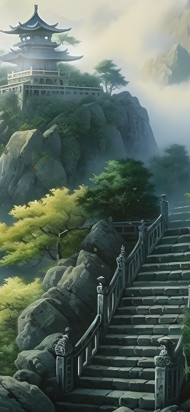 云雾缭绕(风景手机动态壁纸) - 风景手机壁纸下载 - 元气壁纸