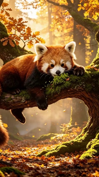 小熊猫的午后