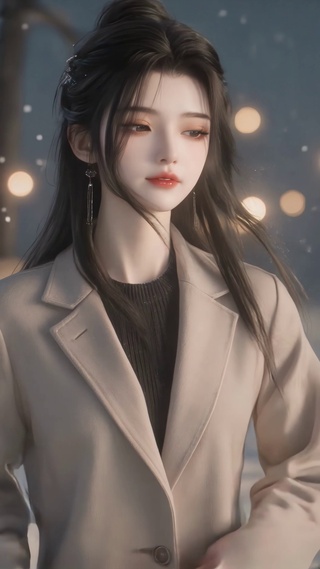 超写实3D少女