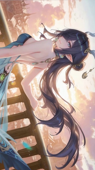 夕阳美背-菈乌玛