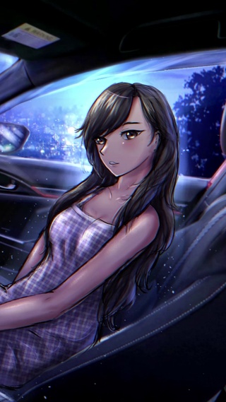 香车美女