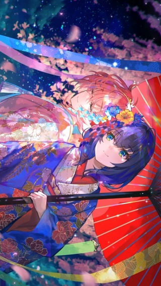 两个女孩
