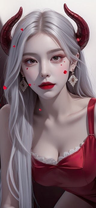 简约恶魔女生