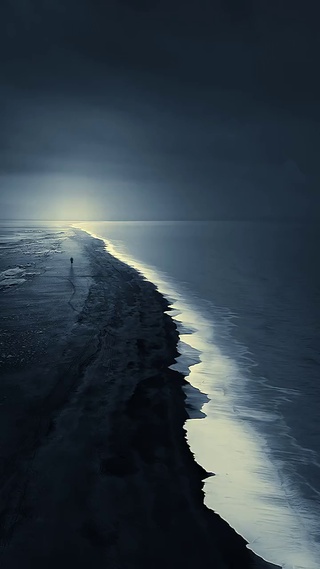 孤独且自由的大海