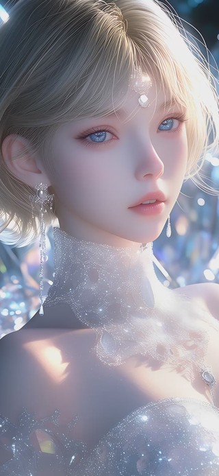 【禁转】梦幻甜美短发美女