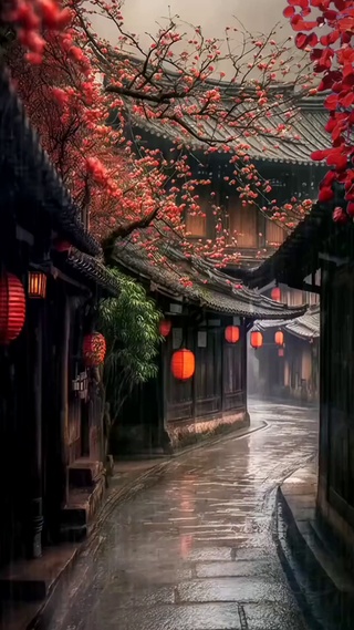 江南烟雨