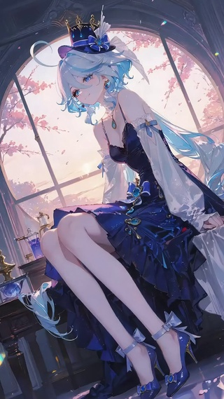 长腿高跟鞋美少女