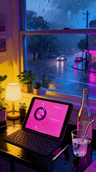 雨天的氛围感