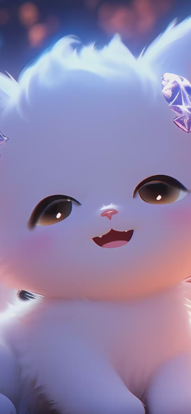 4K立体互动呆萌可爱猫咪(禁转