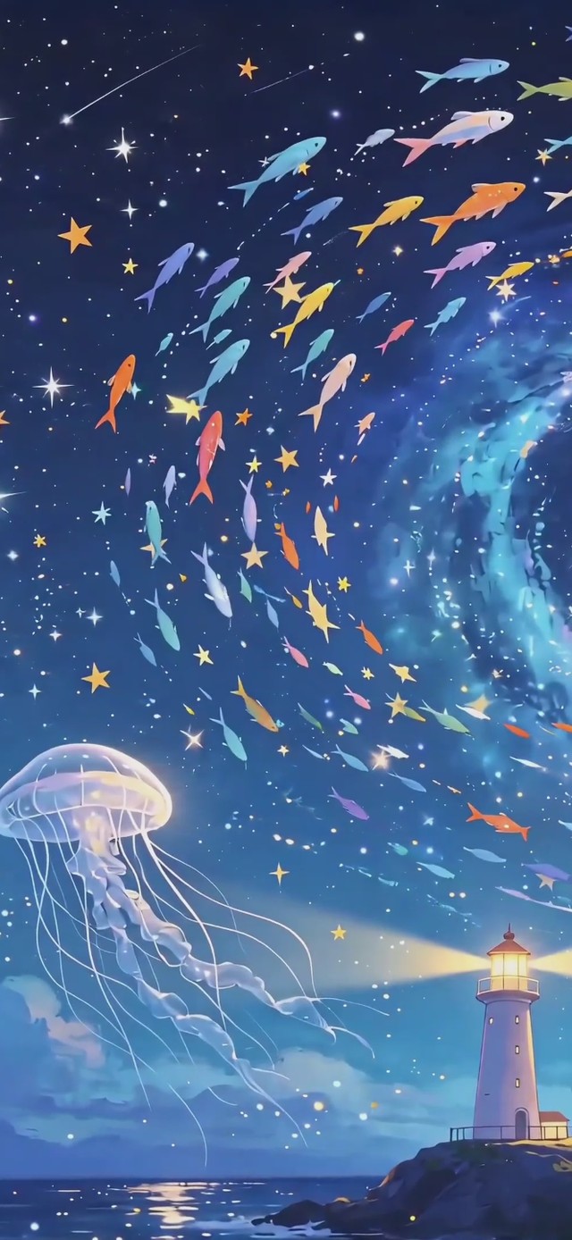 4K奇幻星空