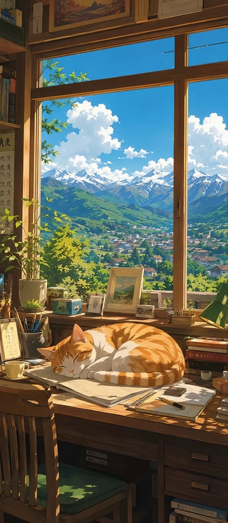 夏日&橘猫
