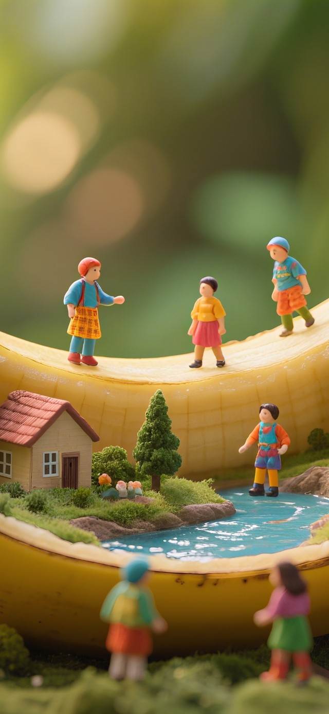 香蕉里的微观世界