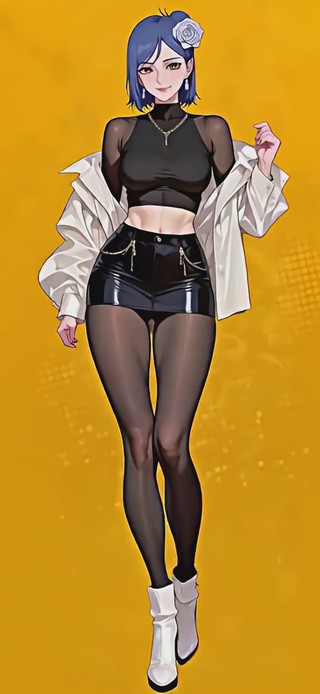 性感黑丝美女