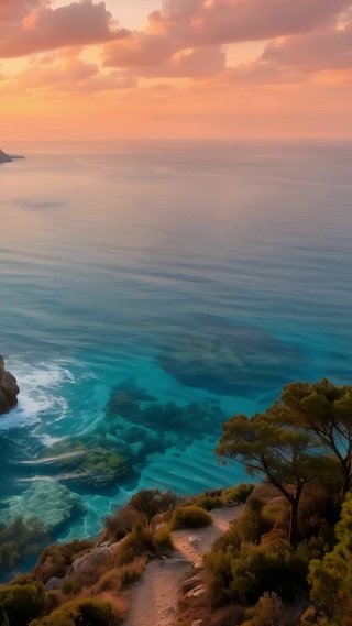 碧蓝大海风景