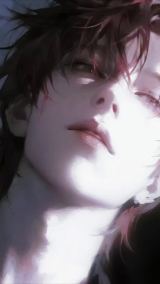 红发颓丧少年