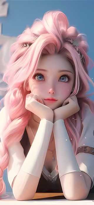 4k卖萌的女孩