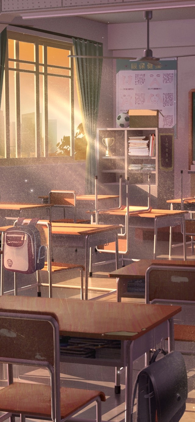 4K空荡荡的教室