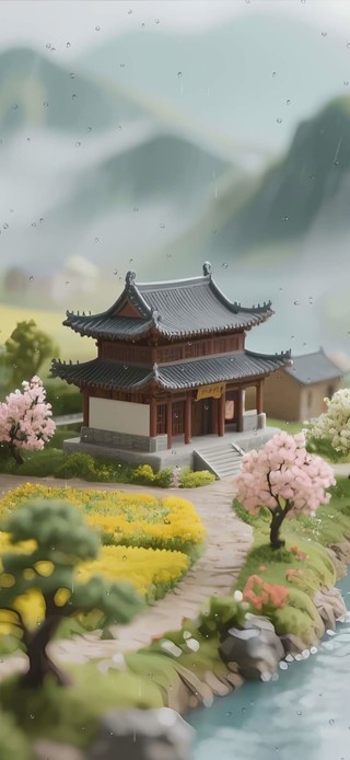 古风山水