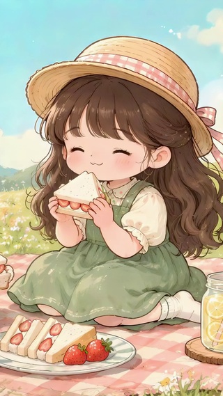 春日草地野餐