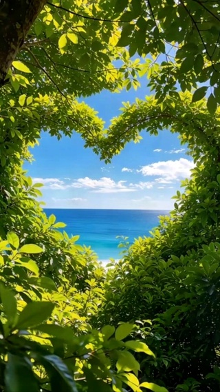浪漫海边