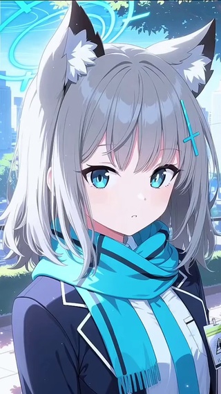 碧蓝档案砂狼白子