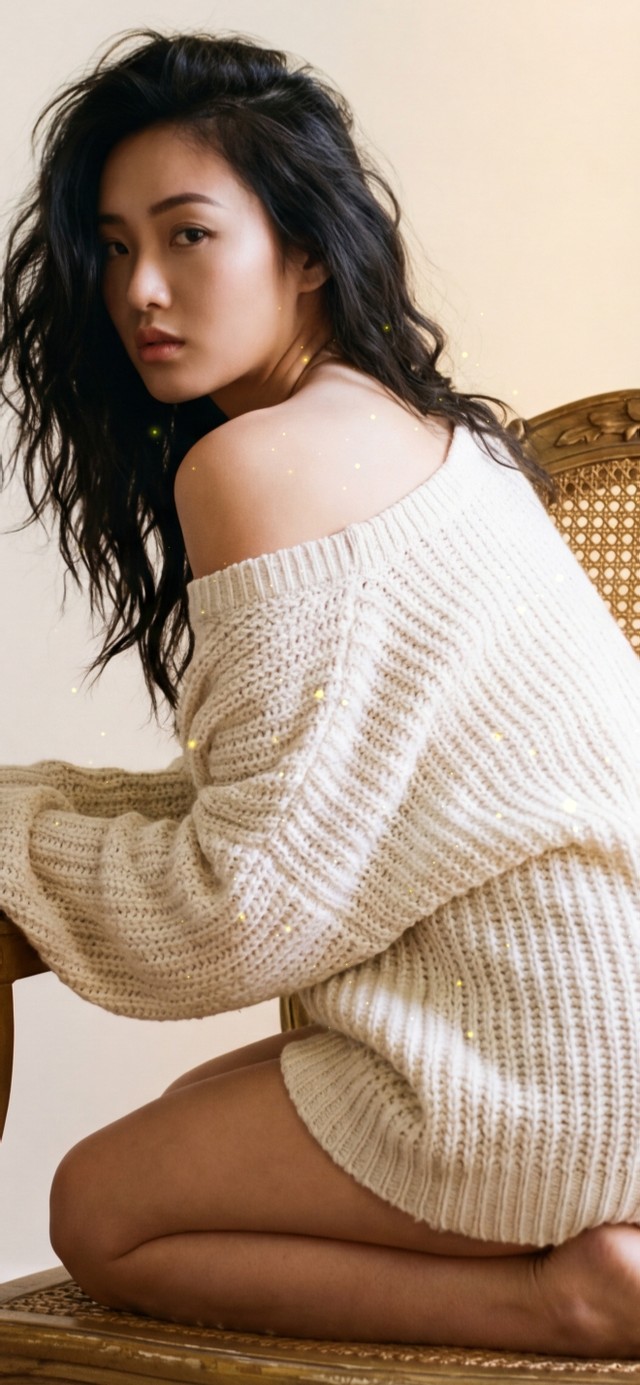 眉眼疏淡，如画初勾便余韵悠长