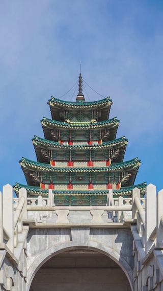 4K 高清 韩国首尔景福宫