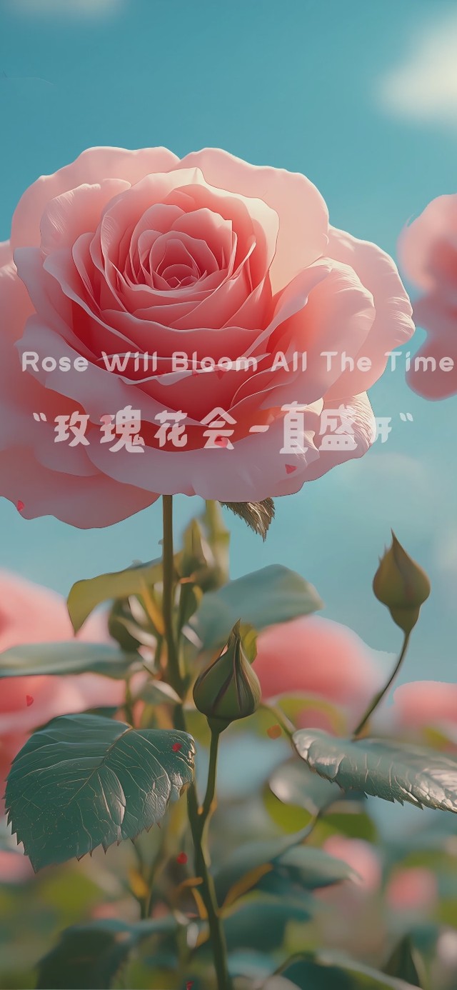 玫瑰花会一直盛开