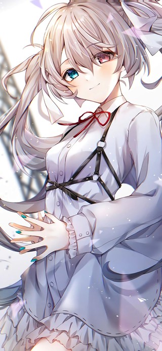 4K白衣可爱梦幻美少女