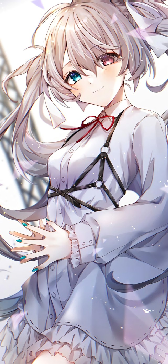 4K白衣可爱梦幻美少女